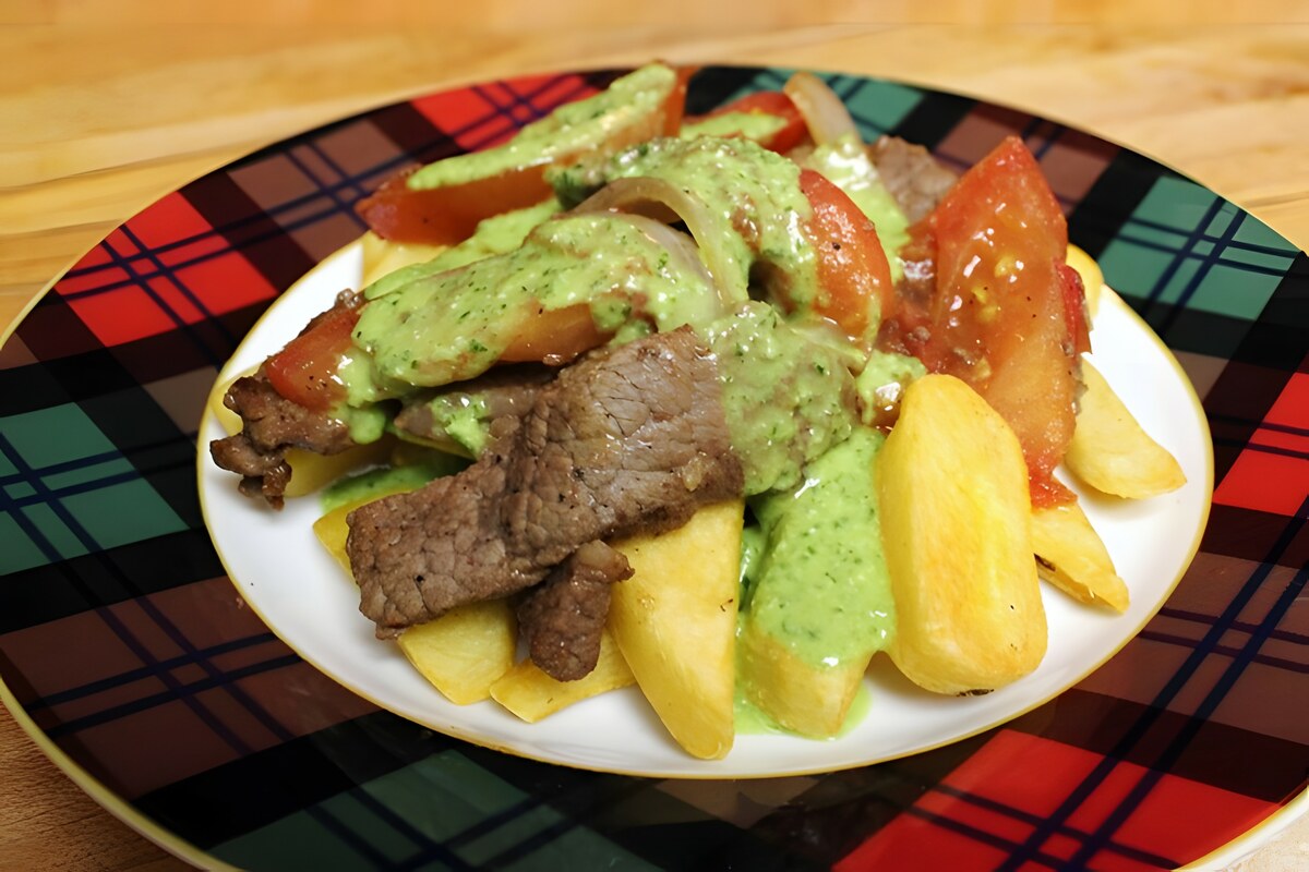 Rezept Lomo Saltado kombiniert mit dem Sassi Neri