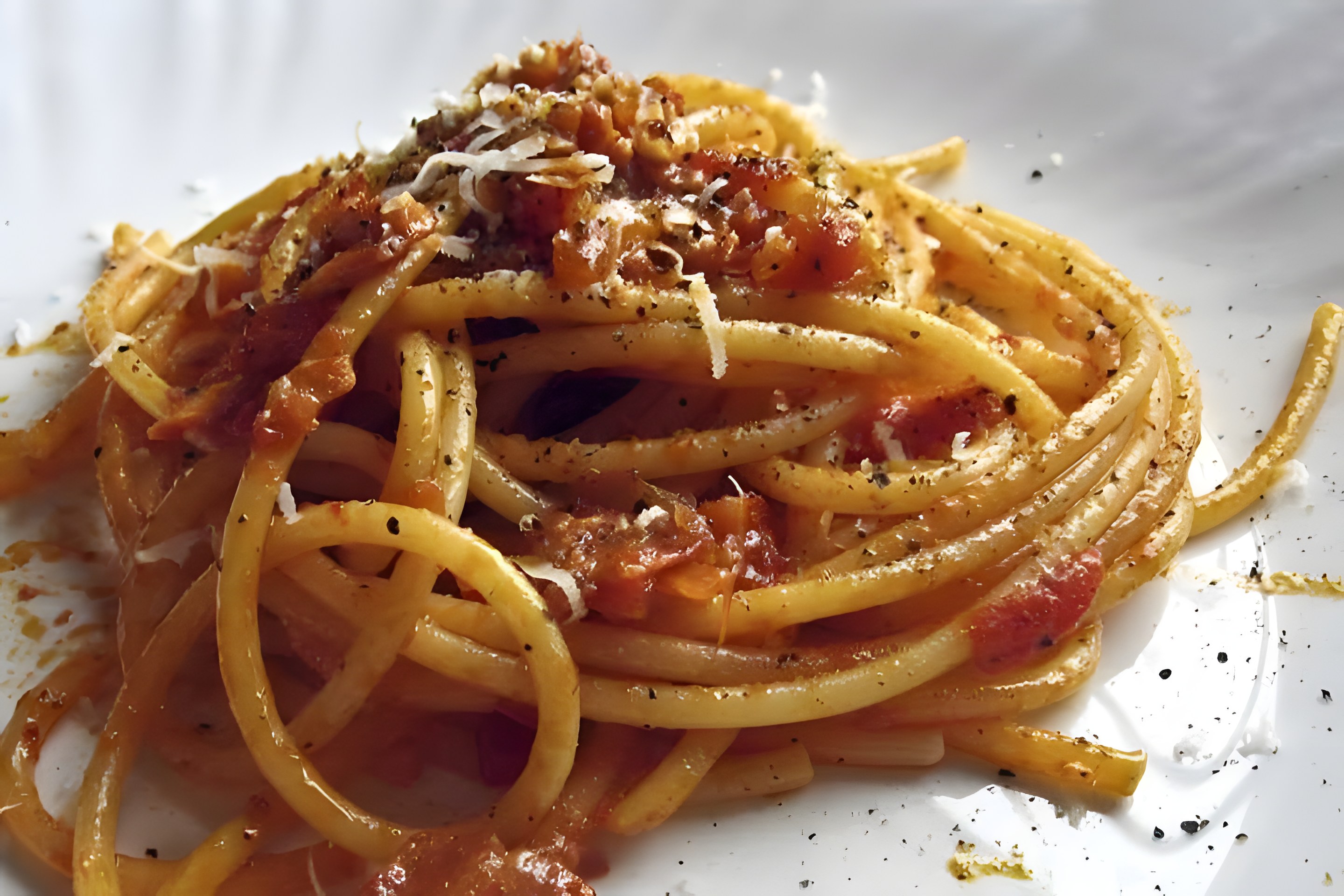Spaghetti all'Amatriciana に合うワインのペアリング