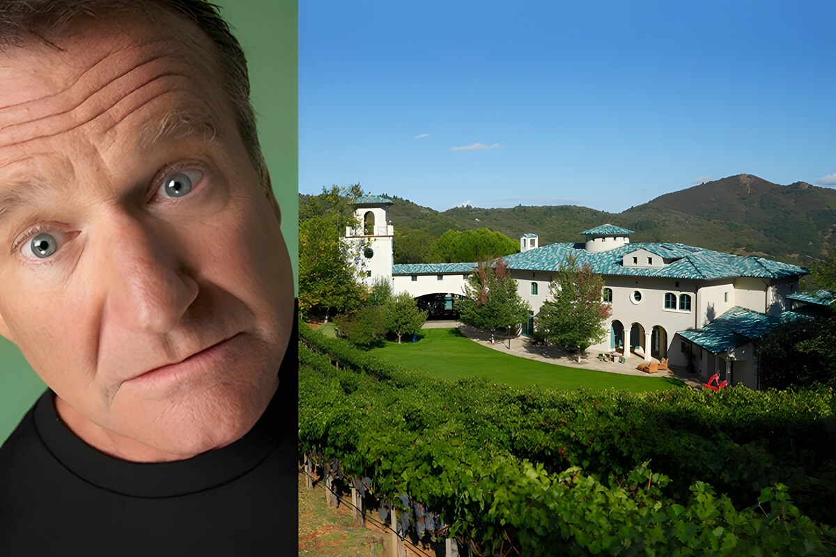 Robin Williamsの「Villa Sorriso」が売りに出される