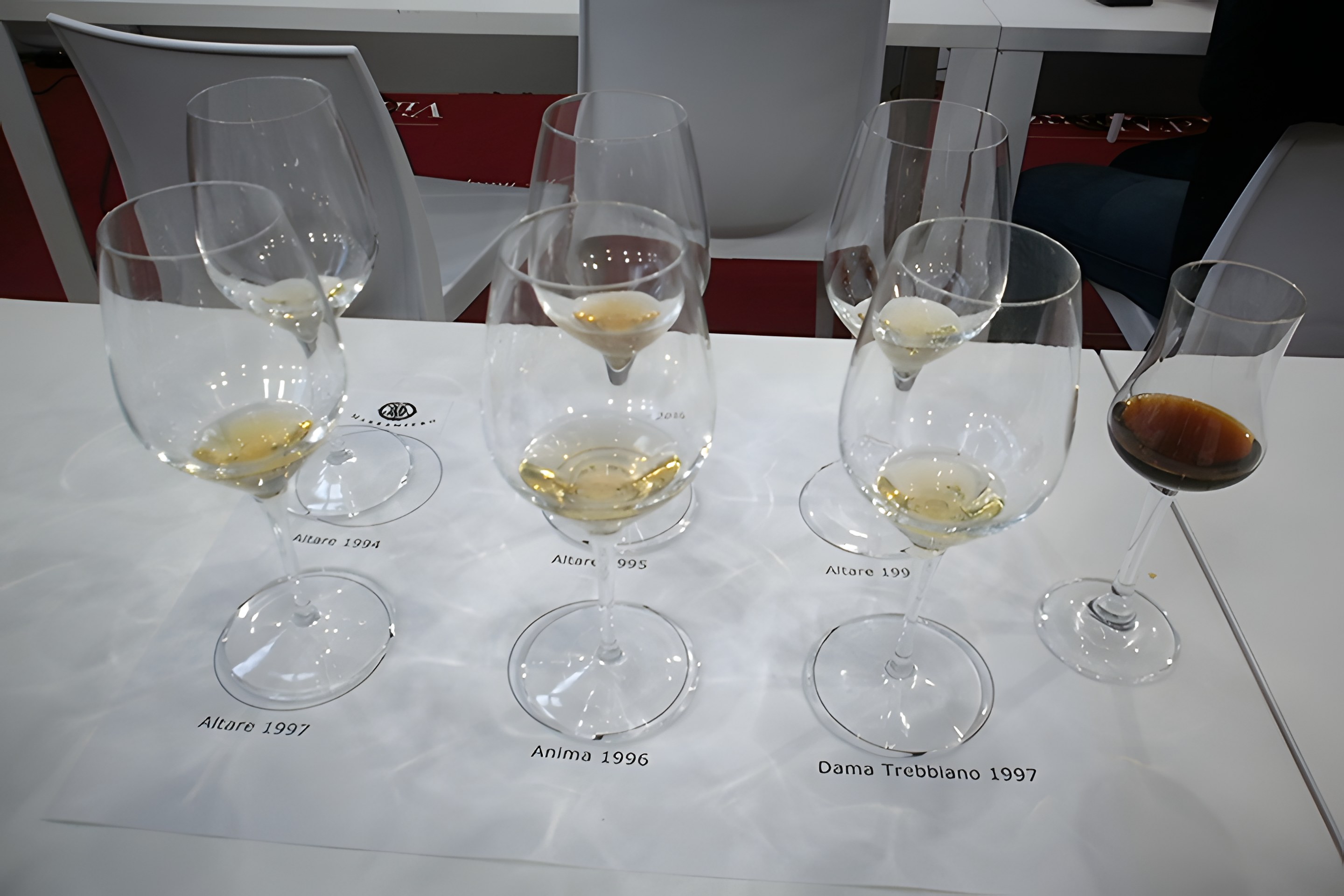 Trebbiano Altare Marramiero, la verticale