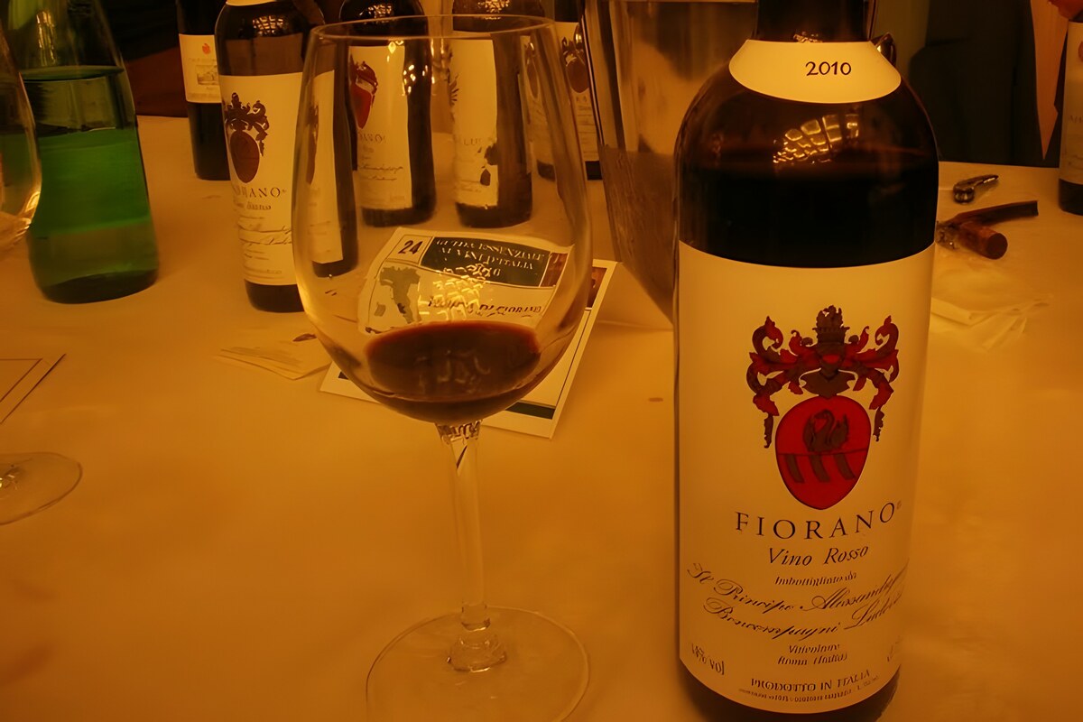 Fiorano Rosso 2010, wine from Rome