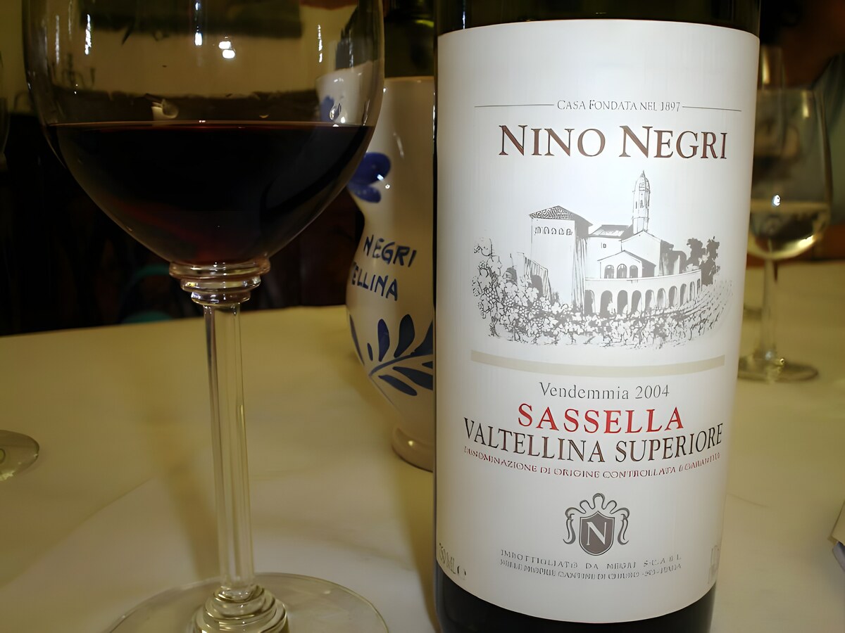 Buffet, un buen amigo y Sassella Nino Negri