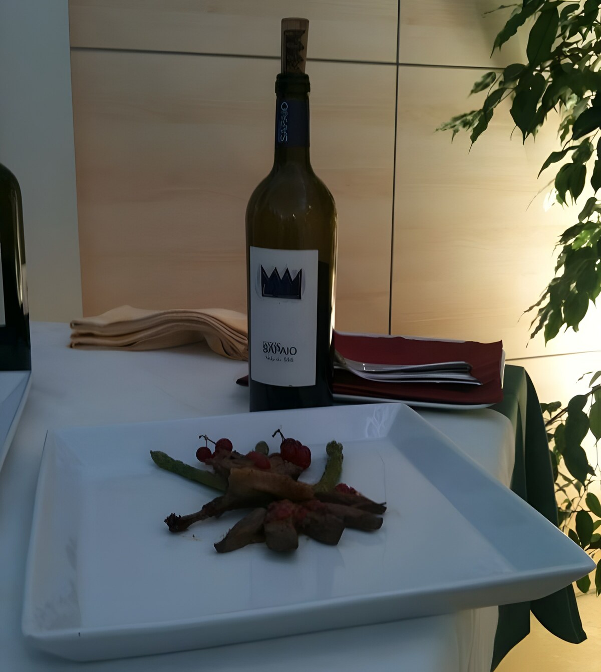At the Table, Germano Selvatico and Asparagus