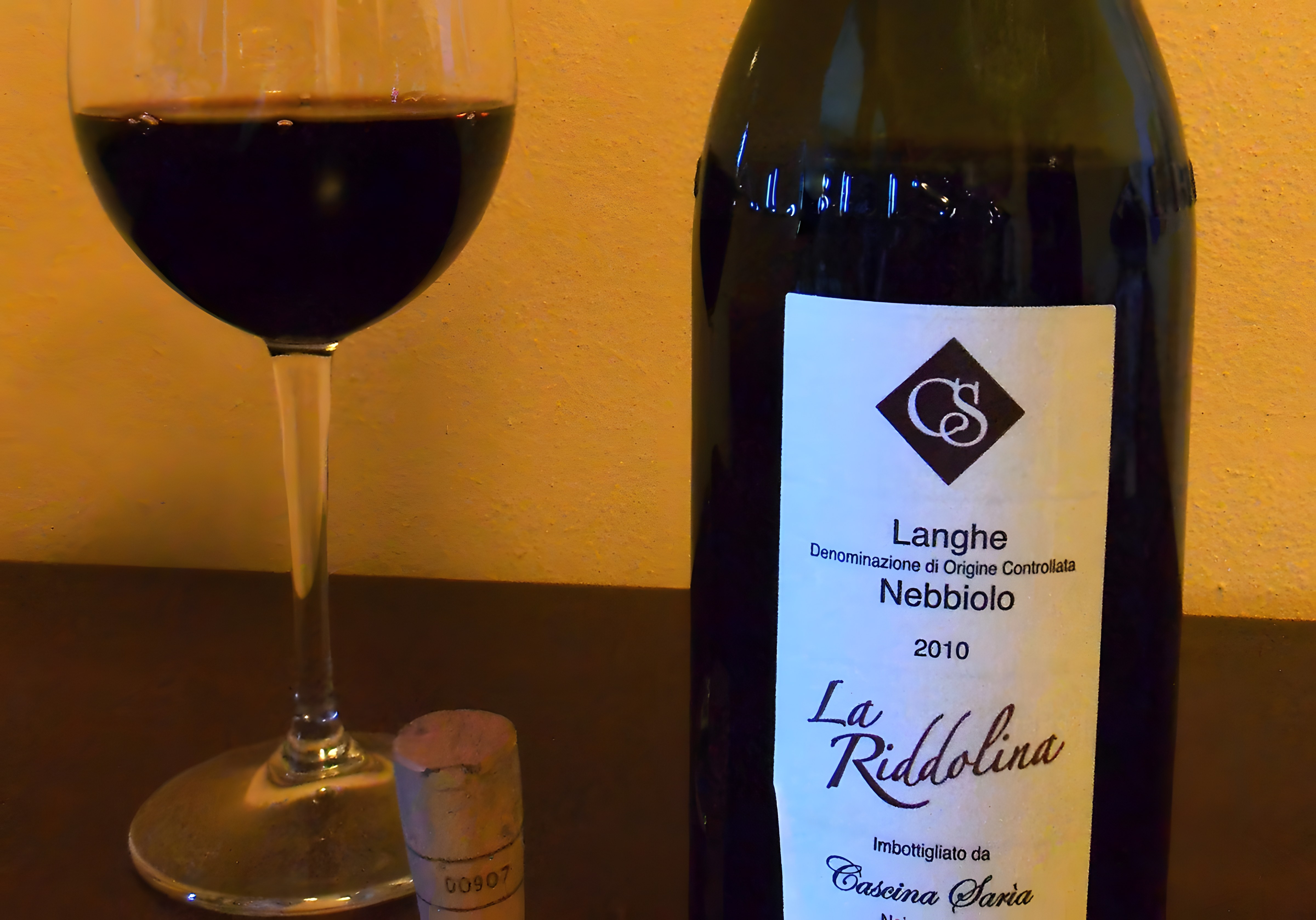 Langhe Nebbiolo di Cascina Saria テイスティングノート